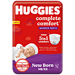 Huggies Wonder Diaper Pants - Extra Small, Bubble-bed Technology, Cottony Soft 90 pcs 