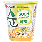 NONGSHIM Soon Veggie Cup Noodle Soup - Gourmet Mild 67 g Cup