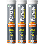 Fast&Up Magnesio Sleep Supplement, Lemon 20 pcs (Pack of 3)