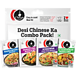 Ching's Secret Desi Chinese Ka Combo Pack of 6 Single Use Assorted Masala Pouches 120 g 
