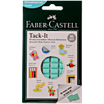 Faber castell Tack It - Green, Reusable & Multi-Purpose, Sticking & Hanging 1 pc (Set of 90)