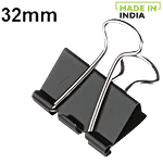Ravi Agencies Binder Clip - 32mm 12 pcs