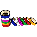 Ravi Agencies Glitter Tape Set - 1.27 cm 12 pcs