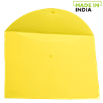 Ravi Agencies Button Folder Opaque - 14" x 10" With Snap Button Cover & Extra Pocket 5 pcs