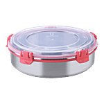 Joyo Steel Steel Storage/Lunch Container - No.41, Pink, Klip It 1200 ml