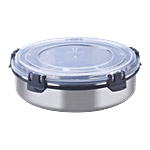 Joyo Steel Steel Storage/Lunch Container - No.41, Grey, Klip It 1200 ml