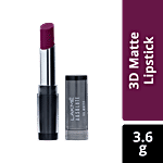 Lakme Absolute 3D Matte Lipstick - Purple Evening 3.6 g