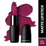 Faces Canada Weightless Matte Finish Lipstick - Highly Pigmented 4 g Hot Plum 24