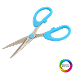 Aaniya Office Scissors - 5.5 Inch, Assorted Colour 1 pc