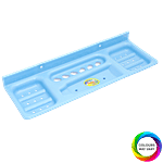 Aaniya 2-in-1 Plastic Soap Case - Assorted Colour 1 pc