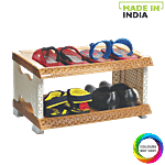 Aristo Vittora Plastic Shoe Rack/Shoe Stand - 2 Steps, Assorted Colour 1 pc