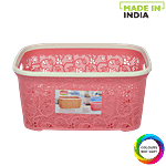 Aristo Virgo Multipurpose Plastic Basket - Assorted Colour 21 L 