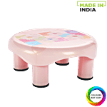 Aristo Marvel Plastic Bathroom Stool /Patla - Printed, Assorted Colour 1 pc