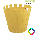 Aristo Pine Plastic Planter Pot With Tray - Assorted Colour 5 L