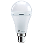 Syska Rechargeable Emergency Inverter Bulb - 7W, Cool Daylight, B22 (SSK-EMB-7W-B22) 1 pc