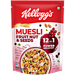 Kellogg's Muesli Fruit, Nut & Seeds 12 In 1 Power Breakfast Cereal 500 g