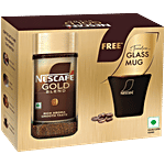 Nescafe Gold Blend Instant Coffee Powder 100 g (Get Glass Mug Free)