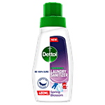 Dettol Laundry Sanitizer - Removes Germs, Adds Freshness, For All Fabrics, Spring Blossom 480 ml 