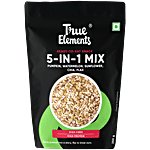 True Elements 5-In-1 Super Seeds Mix - Rich In Protein & Fibre 250 g