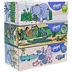 Bella Baby Happy Two-Layer Universal Tissues 150 pcs (Pack of 3)