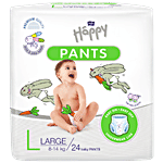 Bella Diaper Pants - Large, 8-14 kg, Quick Dry, Air Flow Technology 24 pcs Pouch