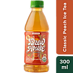 Brewhouse Tea Brewing Co. Organic Classic Peach Ice Tea 300 ml