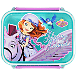 Hm International Disney Sofia The First Plastic Lunch Box/Tiffin Box - HMGSLB 60504-SF 1 pc 