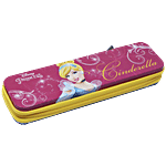 Hm International Disney Cinderella Princess Metal Pencil Pouch With Zip Closure - HMDMPC 72266-CIN 1 pc 