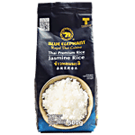 Blue Elephant Royal Thai Cuisine Jasmine Rice - Rich In Flavour & Fragrance, Long Grains 500 g