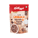 Kellogg's Crunchy Granola Muesli Chocolate & Almonds - Ready to eat Breakfast & Snack 450 g Pouch