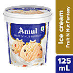 Amul Fruit 'N' Nut Fantasy - Ice Cream 125 ml Cup
