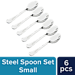 bb home Spoon - Small, Classic Tides Series, Stainless Steel, BBCL16 6 pcs 