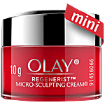 Olay Regenerist Micro Sculpting Cream - Advanced Anti-Ageing Moisturiser, Mini 10 g