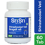 Sri Sri Tattva Shirashoolari Vati - 300 mg 60 pcs