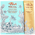 TGL Co. Kadak Masala Chai Instant Tea Premix Tea 196 g (14 Sachets x 14 g each)