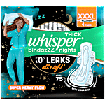 Whisper Ultra Nights XXXL With Wings 4 pcs