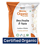 BB Royal Organic Organic Cashew/Godambi - Whole 100 g