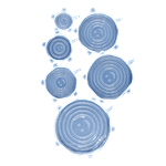 DP Super Stretch Silicone Lids Flexible Covers - For Bowls, Cans, Jars & Mugs, BB1502 6 pcs