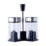 DP Salt & Pepper Set With Stand - Stainless Steel Lid, BB1534 2 pcs