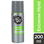 Set Wet Extreme Hold Styling Hair Spray For Men - Style, Spray, Freeze Your Hair 200 ml