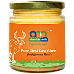 Absolute Milk Gir Pure Desi Cow Ghee/Tup 190 ml