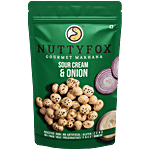 NuttyFox Gourmet Makhana - Sour Cream & Onion 80 g