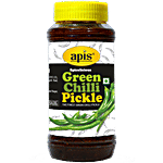 Apis Green Chilli Pickle 500 g