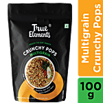 True Elements Multigrain Crunchy Pops with Bajra Puff, Jowar Puff, Ragi Puff, Wheat Flakes, Healthy Snacks 100 g