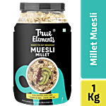 True Elements Multigrain Diet Muesli - Wholegrain, Gluten-Free, Breakfast Cereal 1 kg