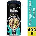 True Elements Multigrain Diet Muesli - Rich In Protein & Fibre 400 g