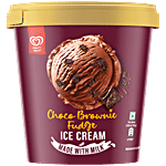 Kwality Wall's Choco Brownie Fudge Ice Cream 700 ml Tub