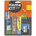 Pidilite Multipurpose Home Kit - Shoe Fix, BriteO, Fevikwik, M-Seal 4 pcs
