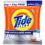 Tide Ultra Detergent Washing Powder - Semi-Auto Machine & Bucket Wash 4 kg (Get 3 kg+1 kg free)