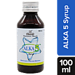 Charak ALKA 5 Syrup - Much More Than An Alkaliser 100 ml Bottle